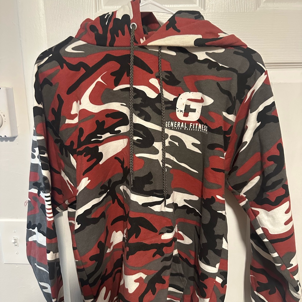 Red Camo Hoodie